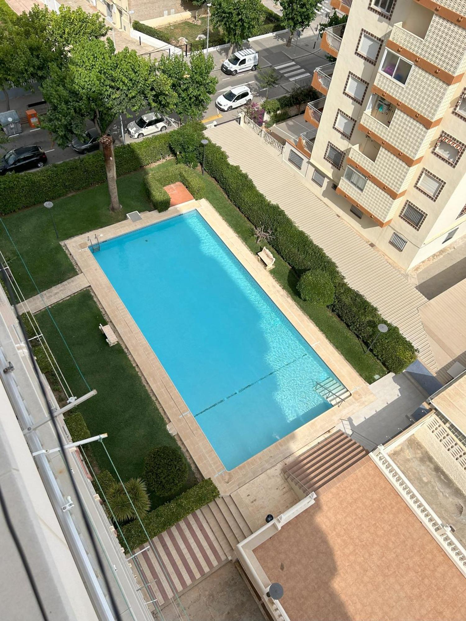 Apartamento Gandia Playa 150M Playa Con Parking Privado Y Piscina Playa de Gandia Exterior photo